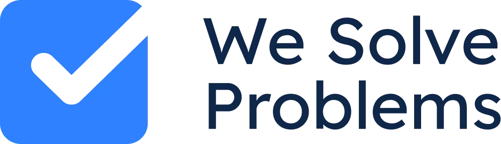 We Solve Problems — home